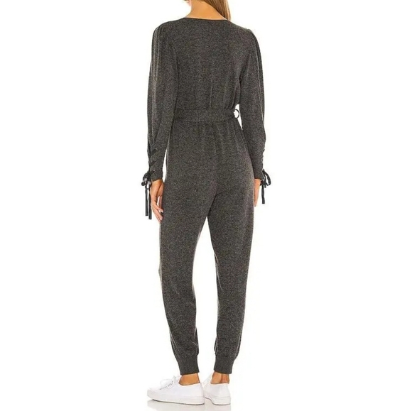 Majorelle x Revolve Carmella Knit Jogger Charcoal Gray Jumpsuit Size Small - Picture 6 of 15